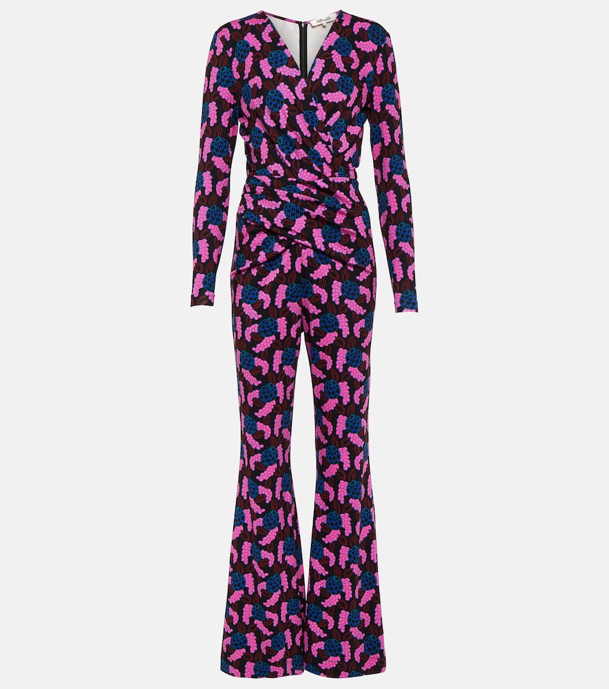 Ursula printed jersey jumpsuit