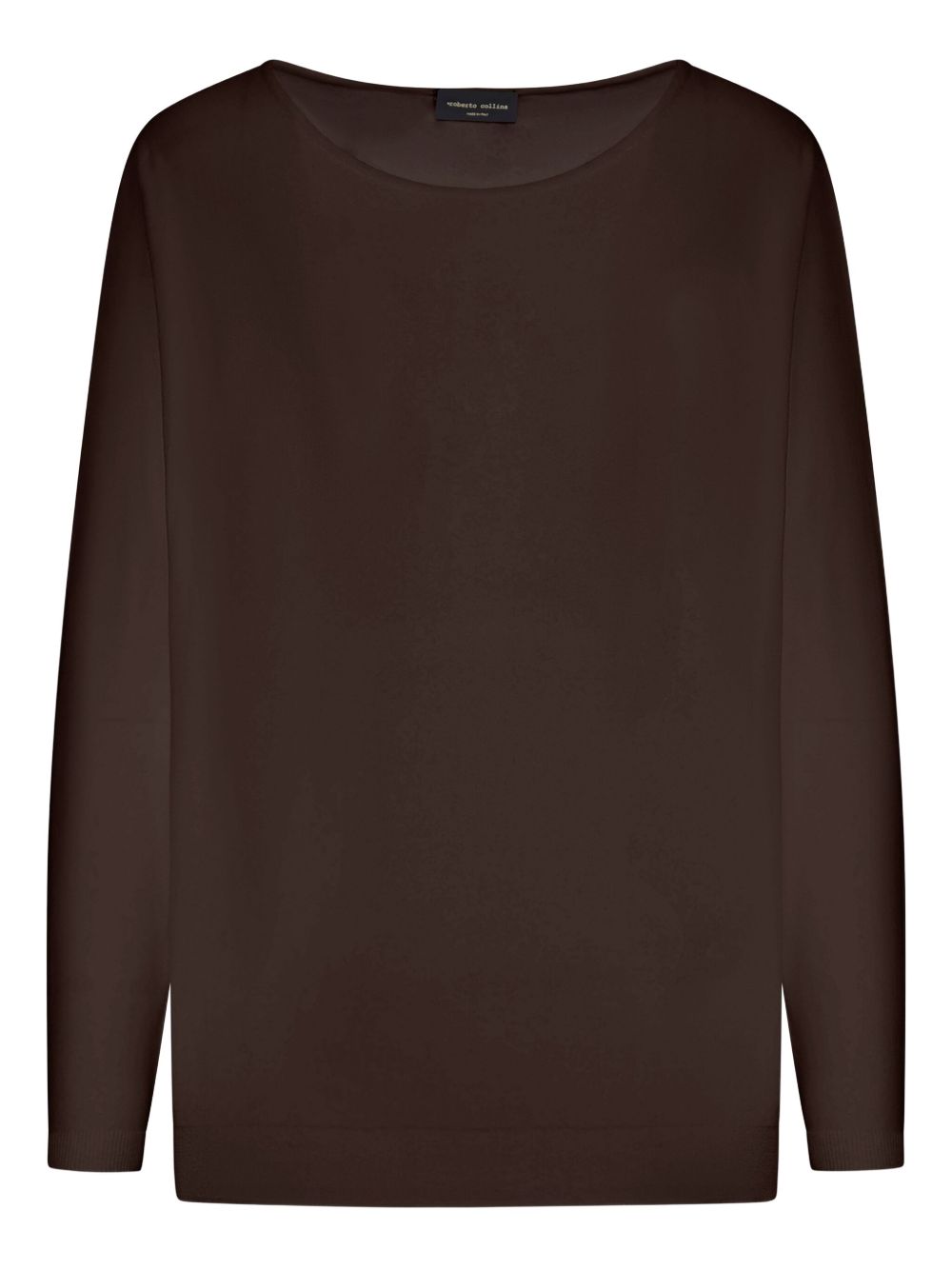 Roberto Collina oversized sweater - Brown
