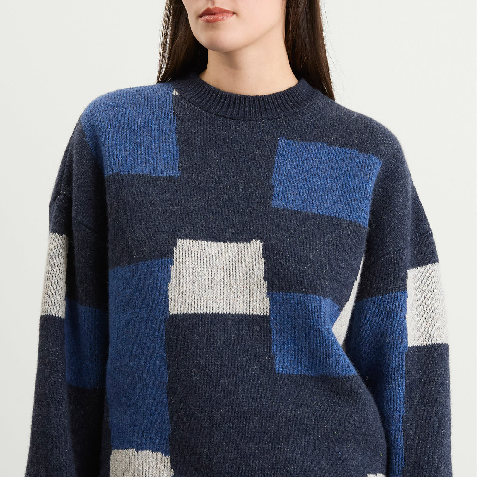 Women's Patch Jumper Inkt