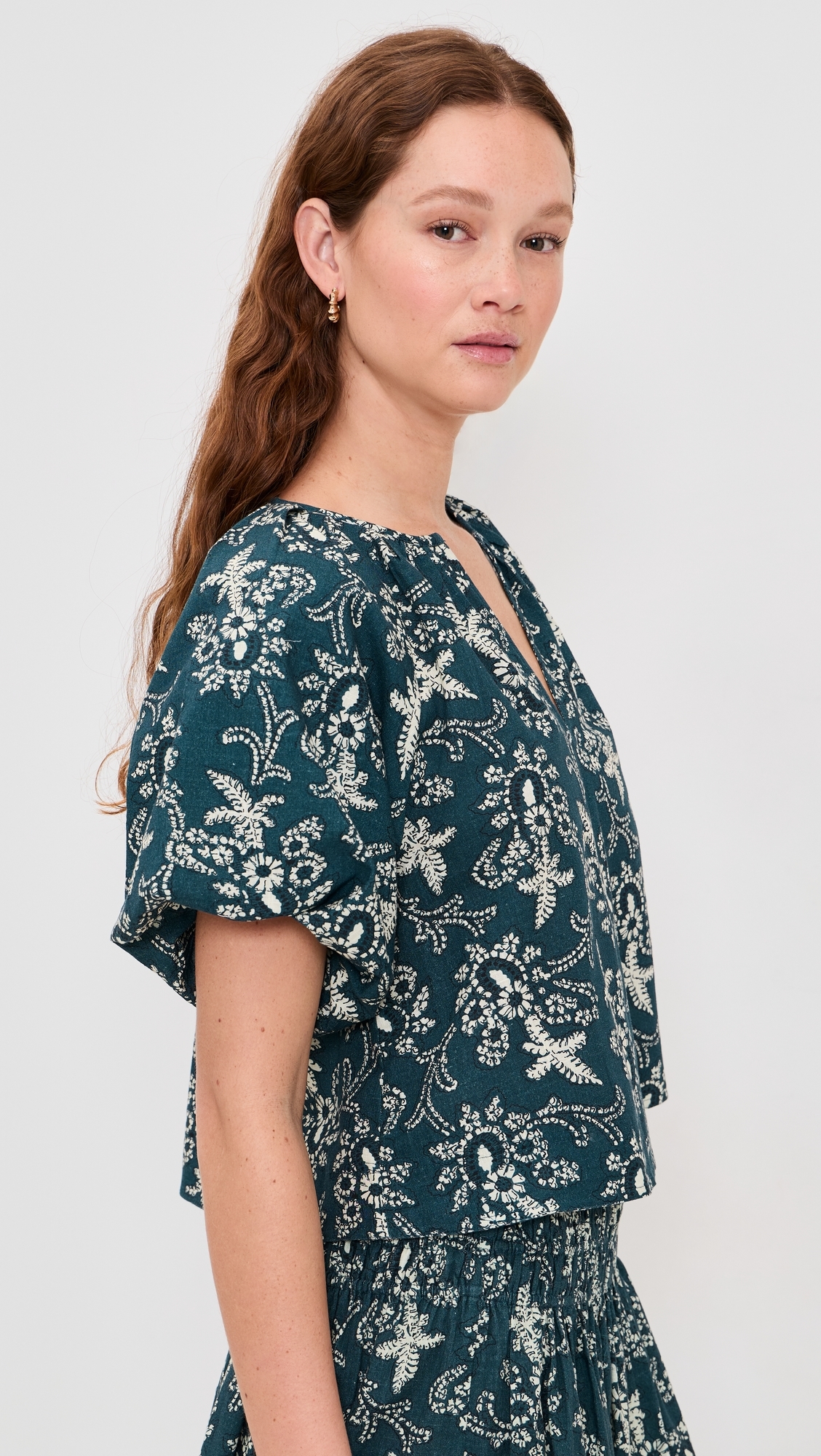 The Blythe Top Indigo Bandana