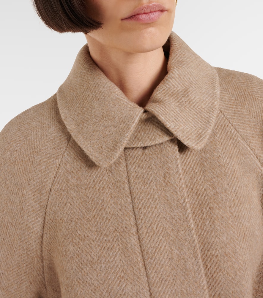 Wool and cashmere overcoat