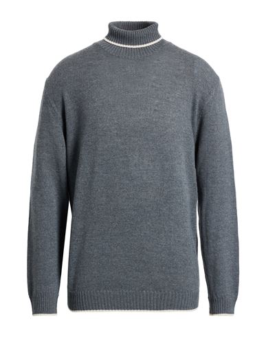 Platinum Man Turtleneck Grey Size 4XL Wool