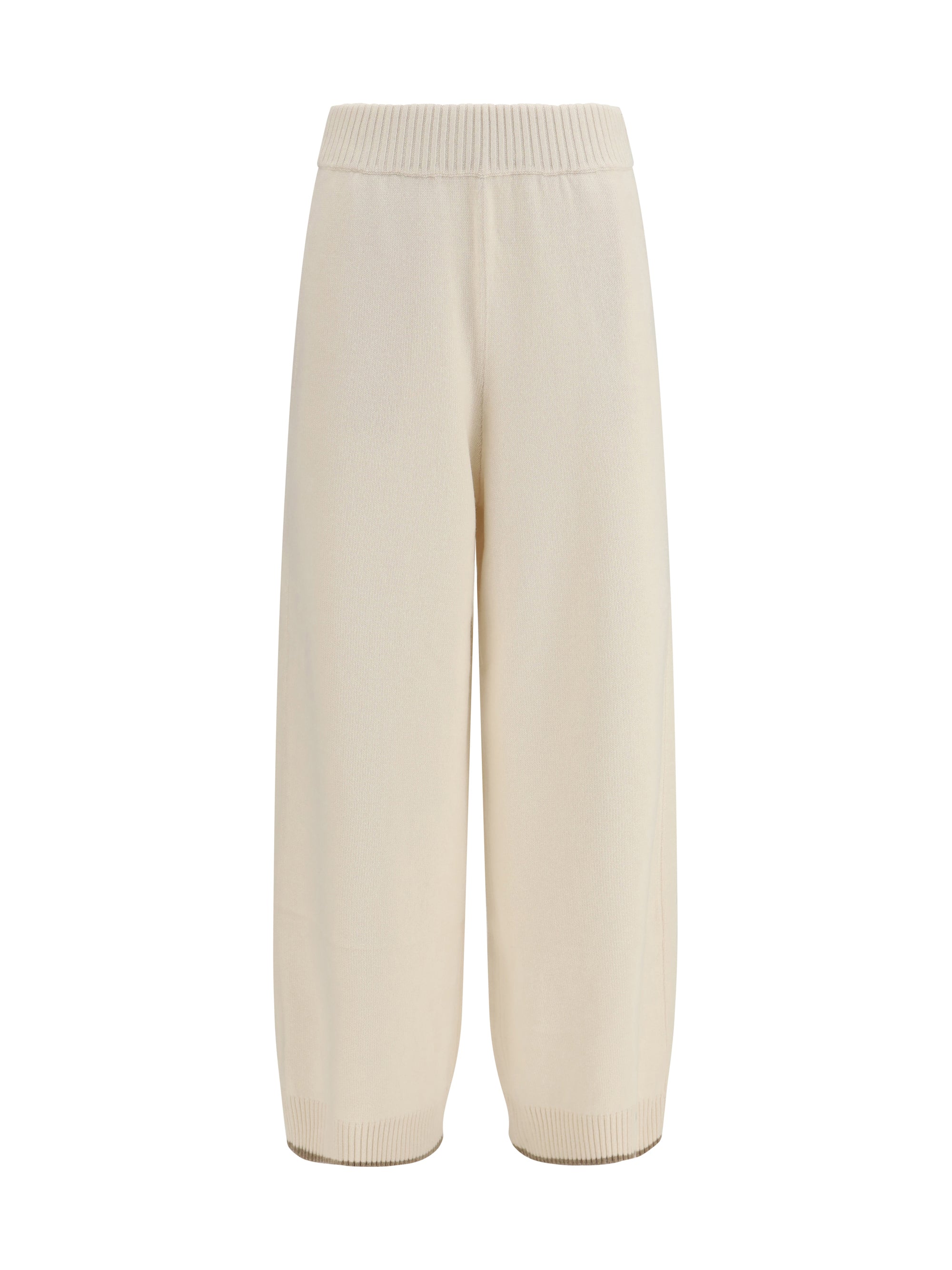 Cashmere Trousers — White
