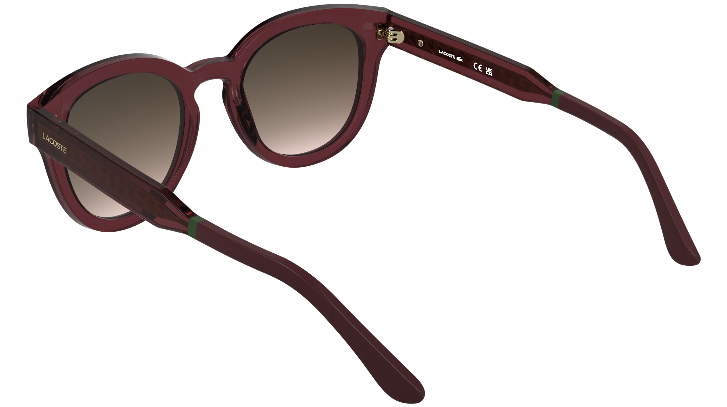 Lacoste Vrouw Lacoste L6070S 601 Zonnebrillen Bio-geïnjecteerd Bordeaux Kwadraat Normaa