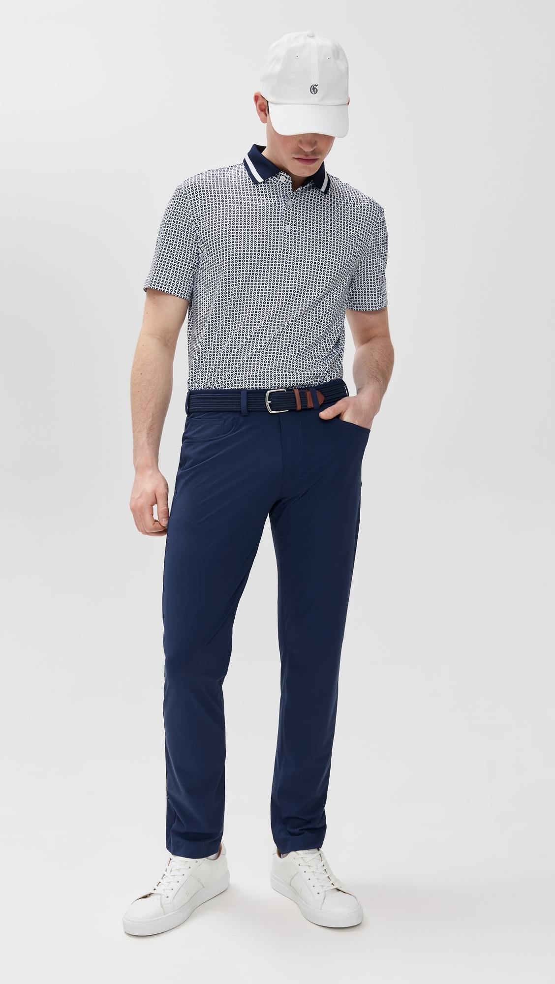 Redvanly Kent Pull On Trousers 32 Navy