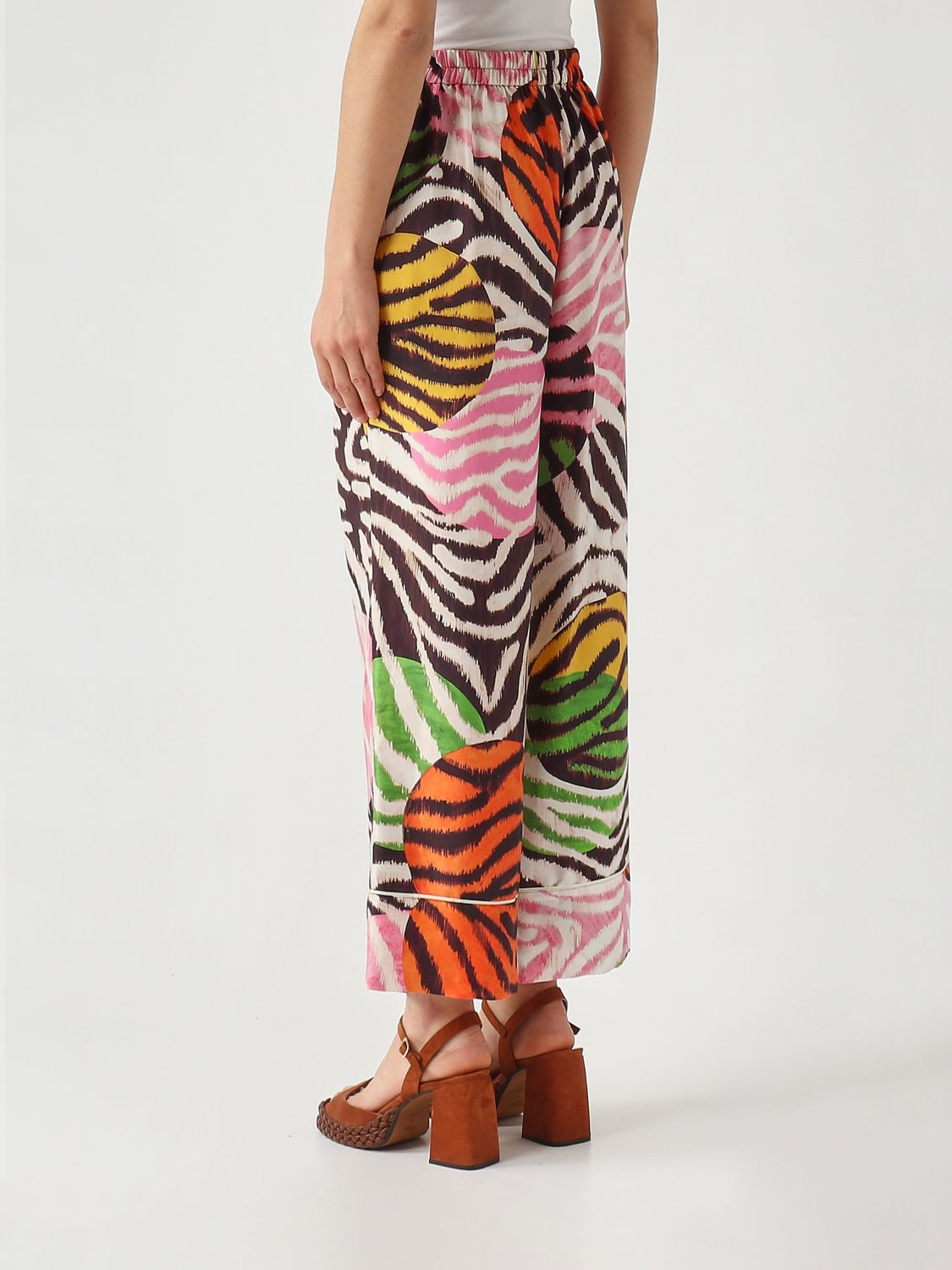 Pants Woman color Red