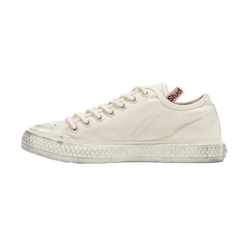 Canvas lace-up sneakers - Black