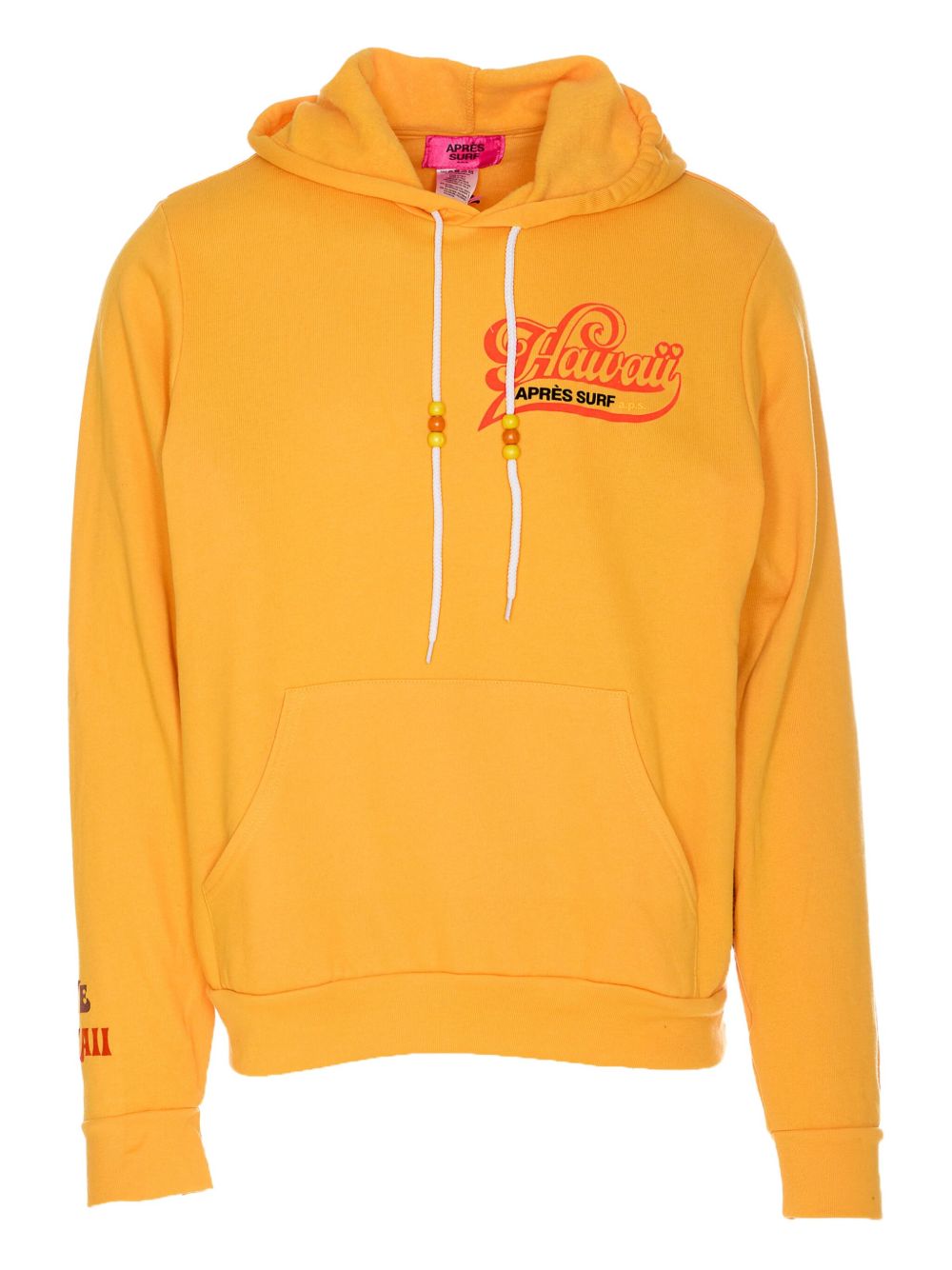 Pret A Surf logo-print hoodie - Yellow