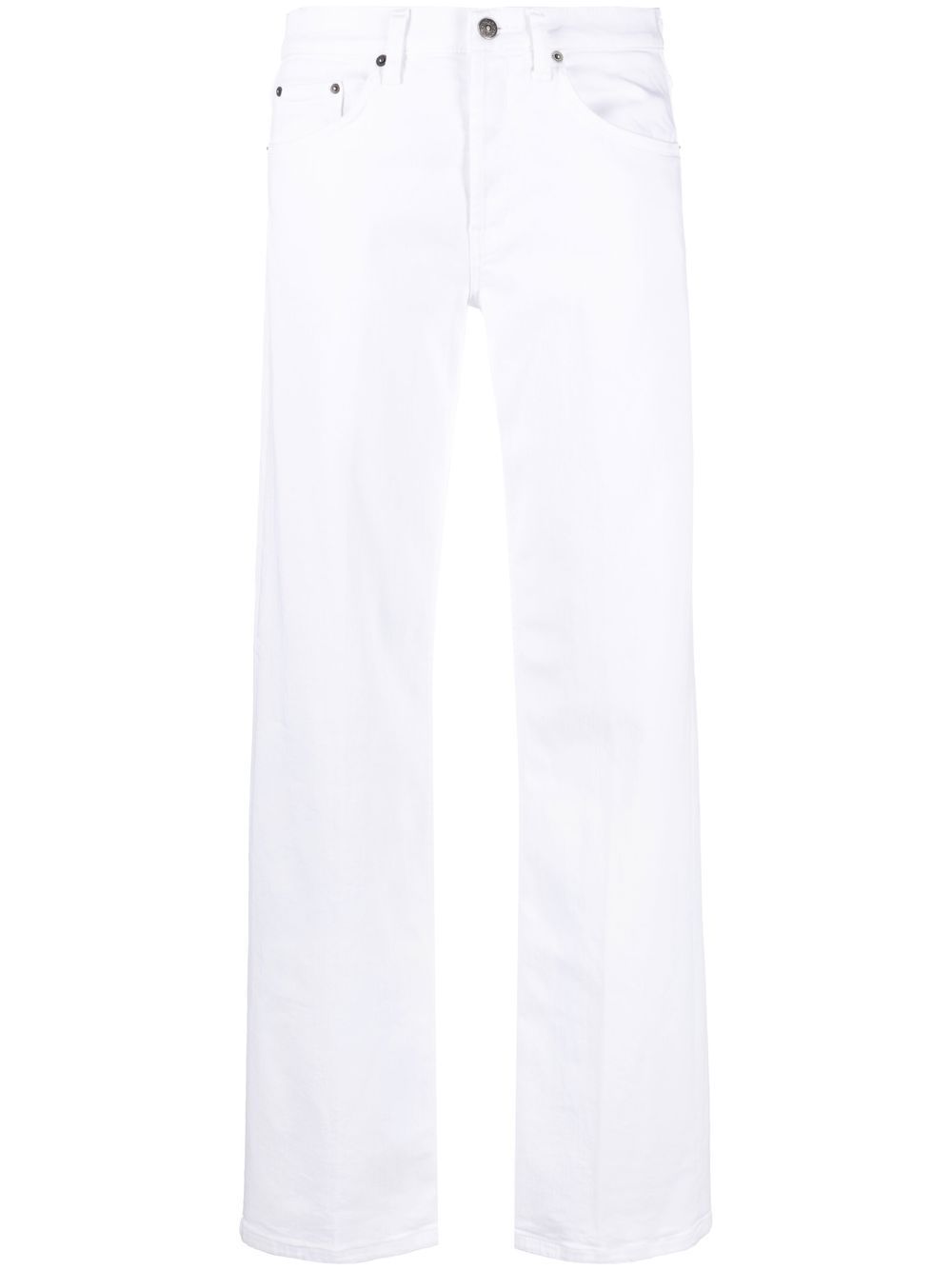 Sara straight-leg jeans - White