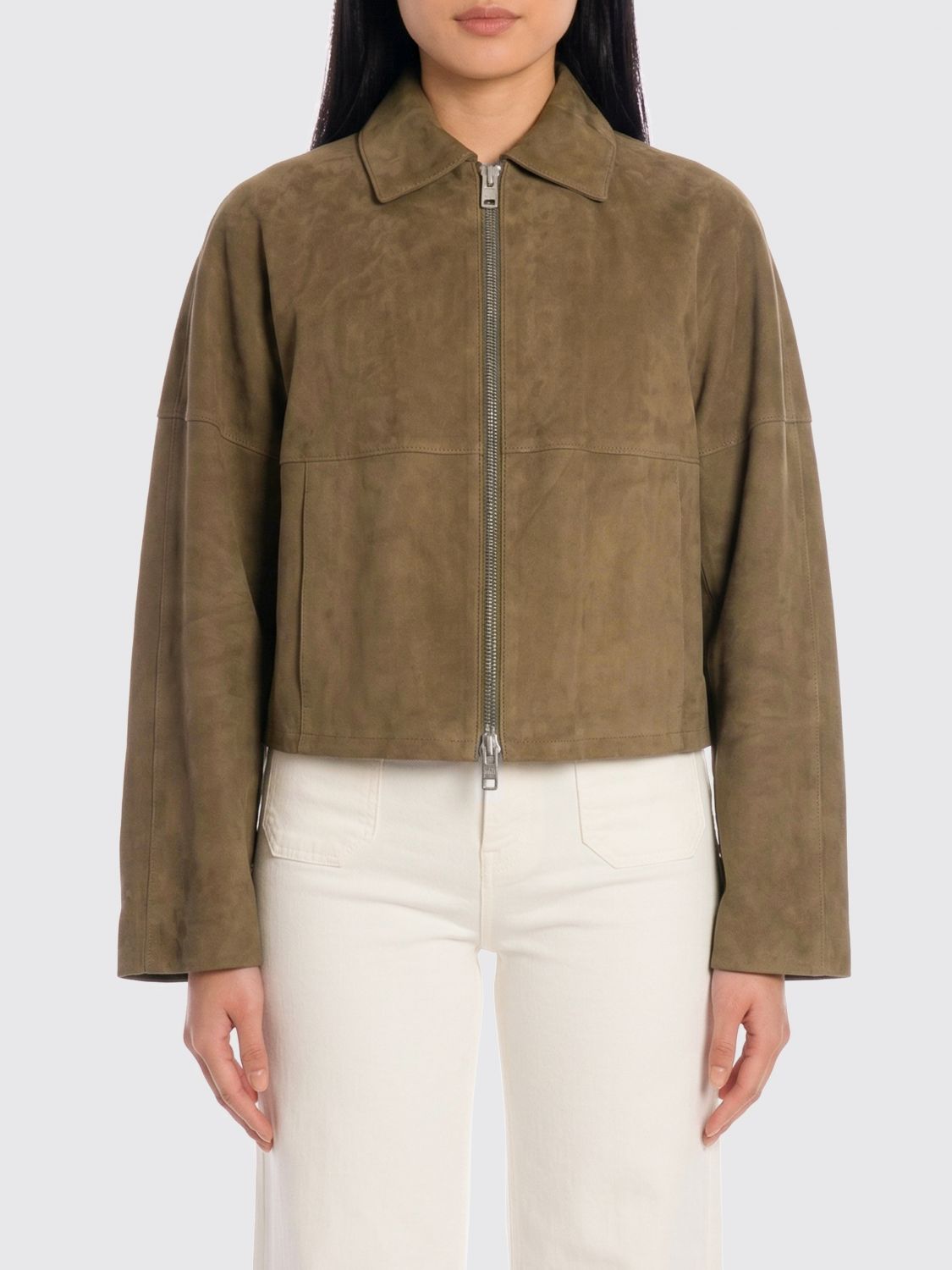 Jacket Woman color Green