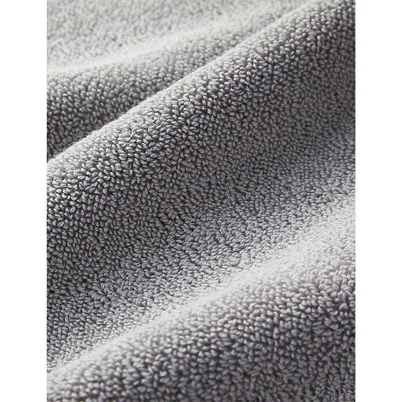 Andover Heather Andover Logo-embroidered Cotton Bath Sheet 90cm x 160cm Face Cloth