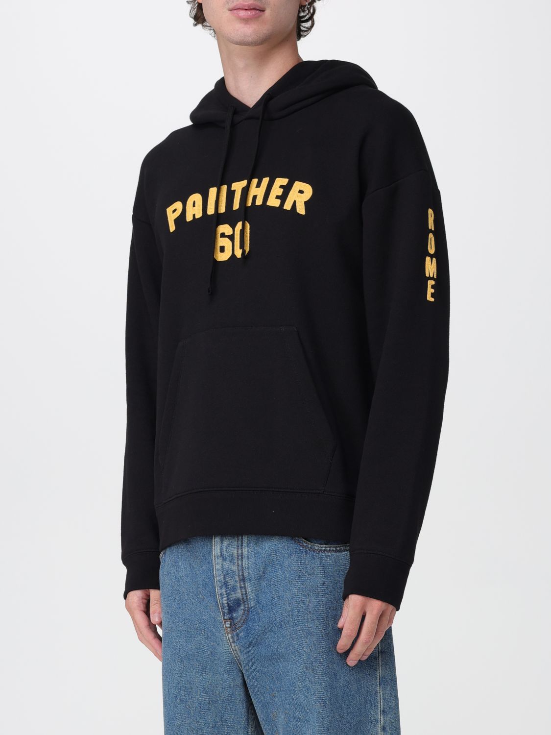 Sweatshirt Men color Black