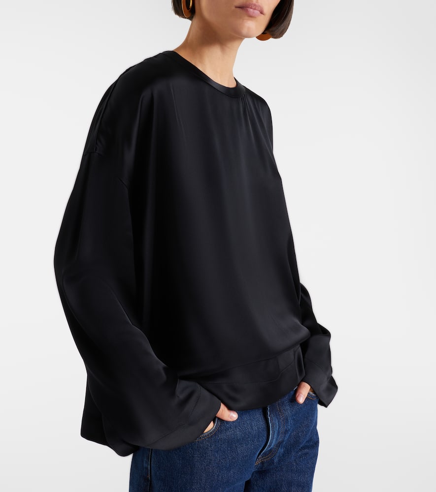 Satin top