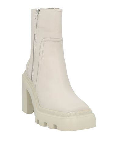 Vic Matiē Woman Ankle boots Light grey Size 10 Leather