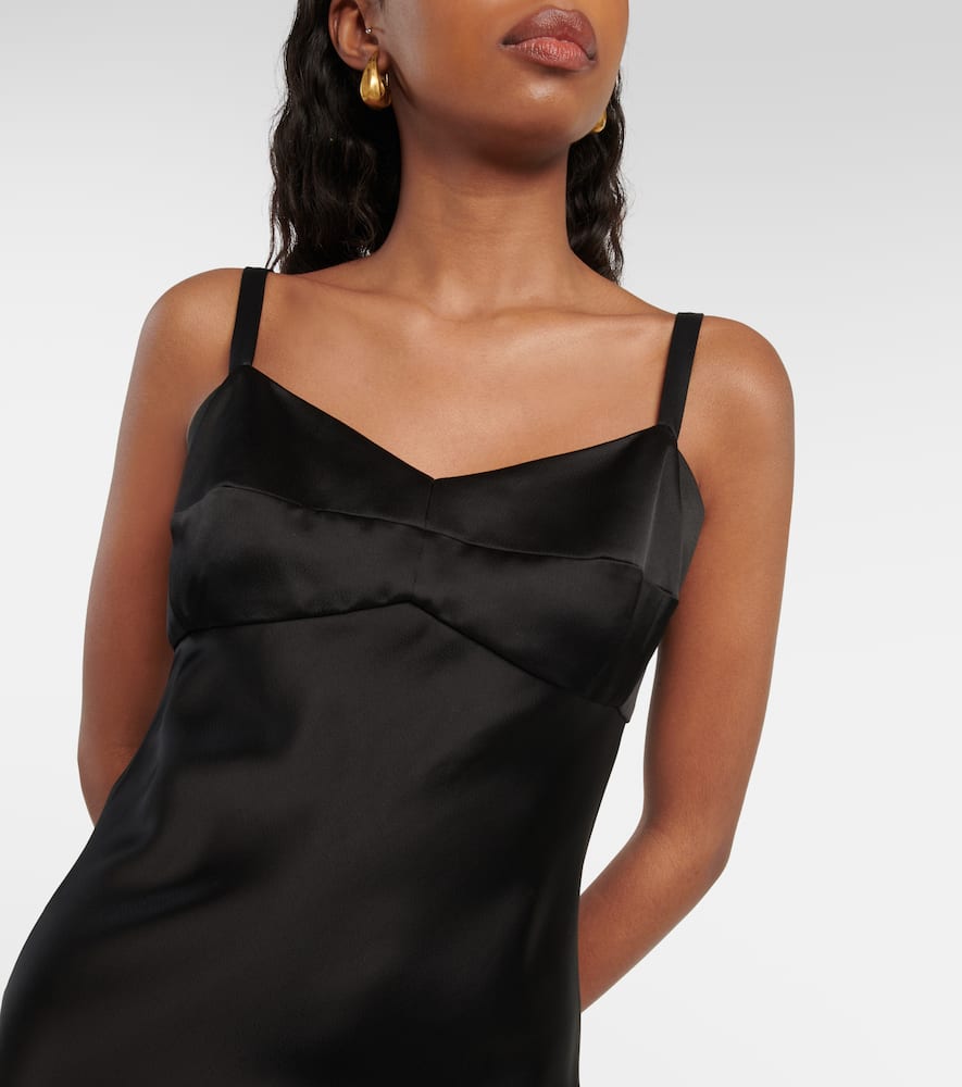 Joely satin slip dress