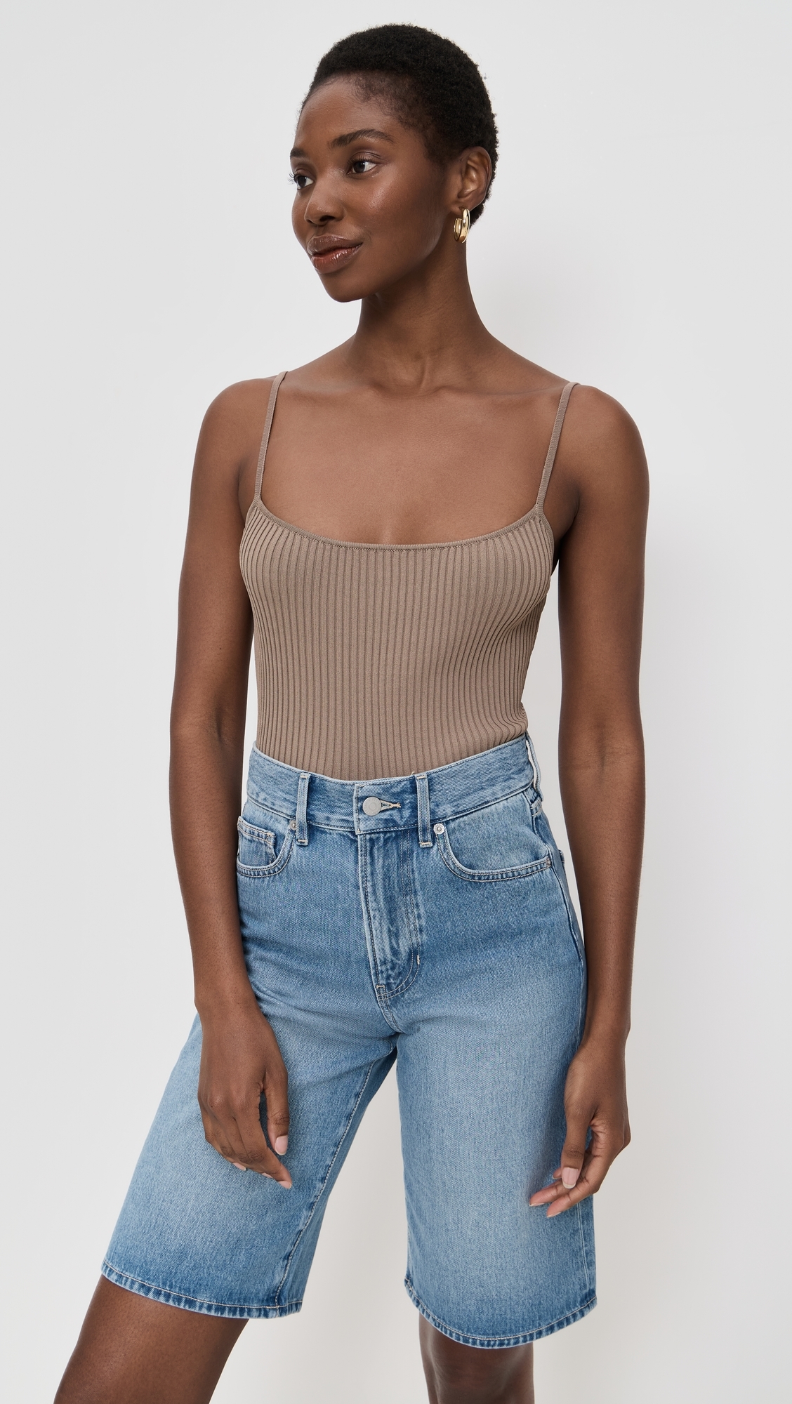 STAUD Soleil Tank Taupe 