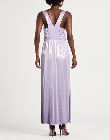 Woman Maxi dress Lilac Size XS Polyester, Elastane