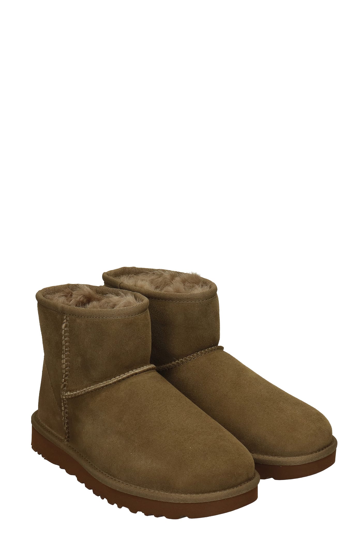 Mini II shearling boots - Brown