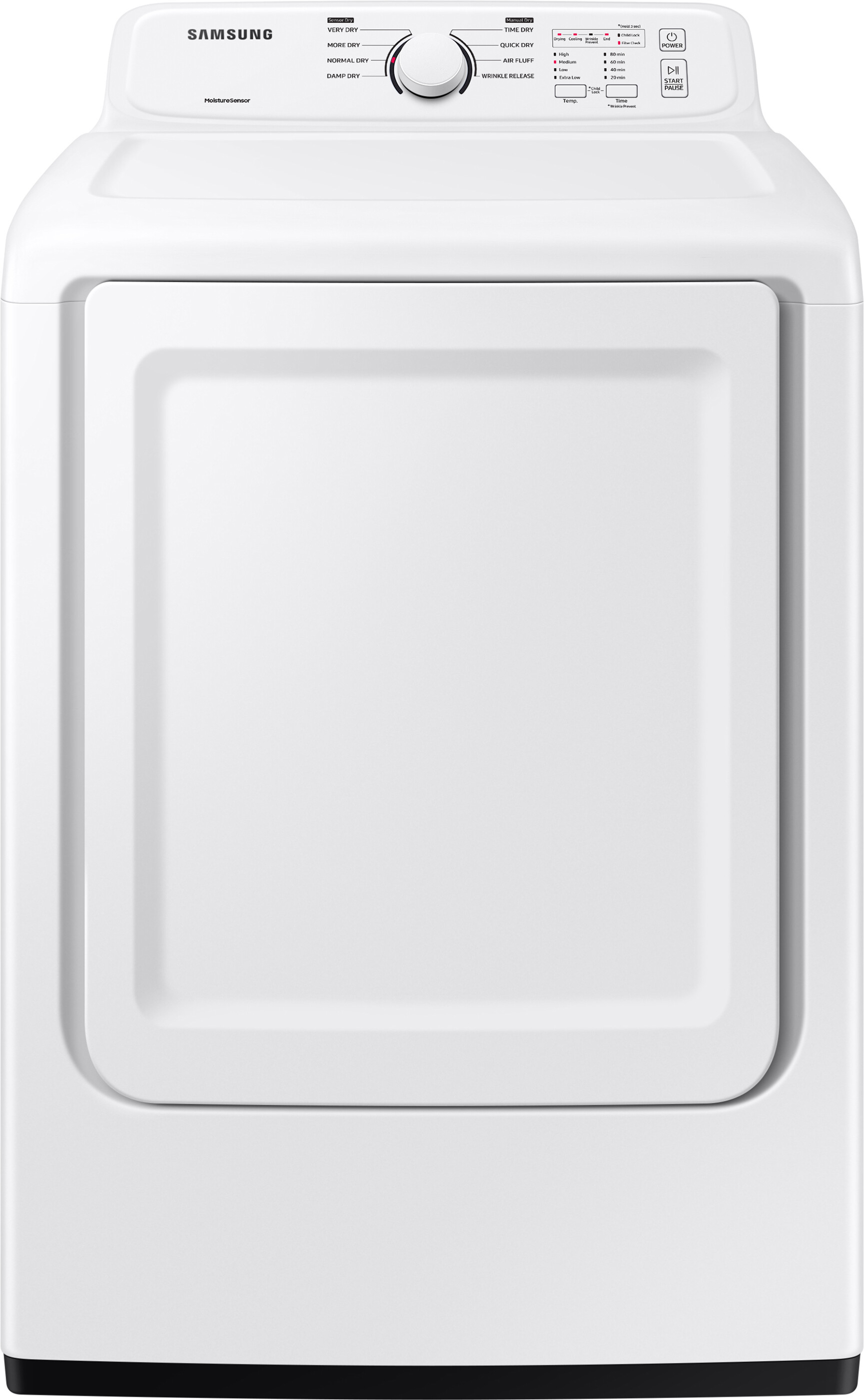 Samsung 7.2 Cu. Ft. ElectricTop Load Dryer DVE41A3000W