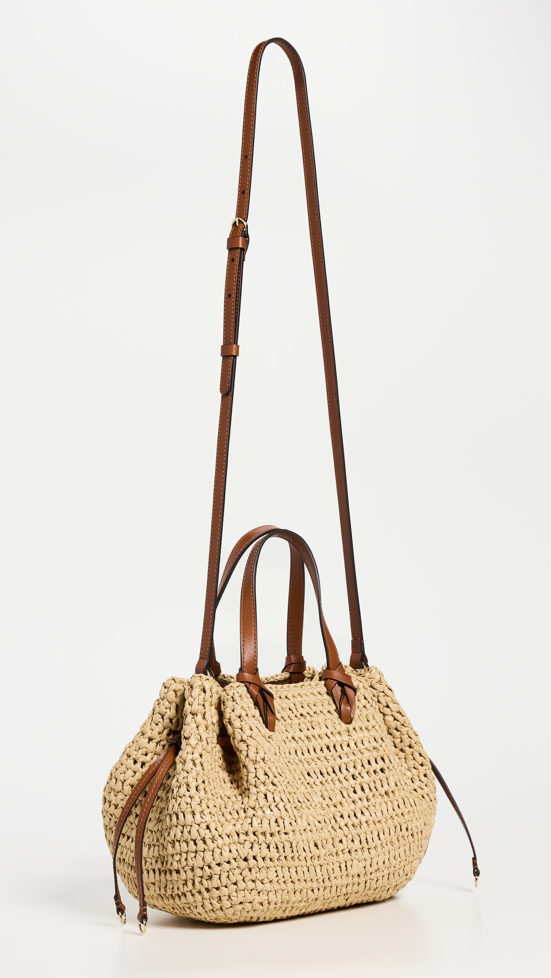Gio Raffia Crossbody Bag Natural One Size