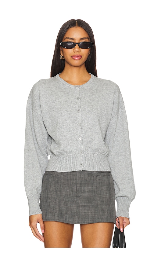 Lovers and Friends Kehlani Knit Cardigan in Heather Grey.  S also in L, M