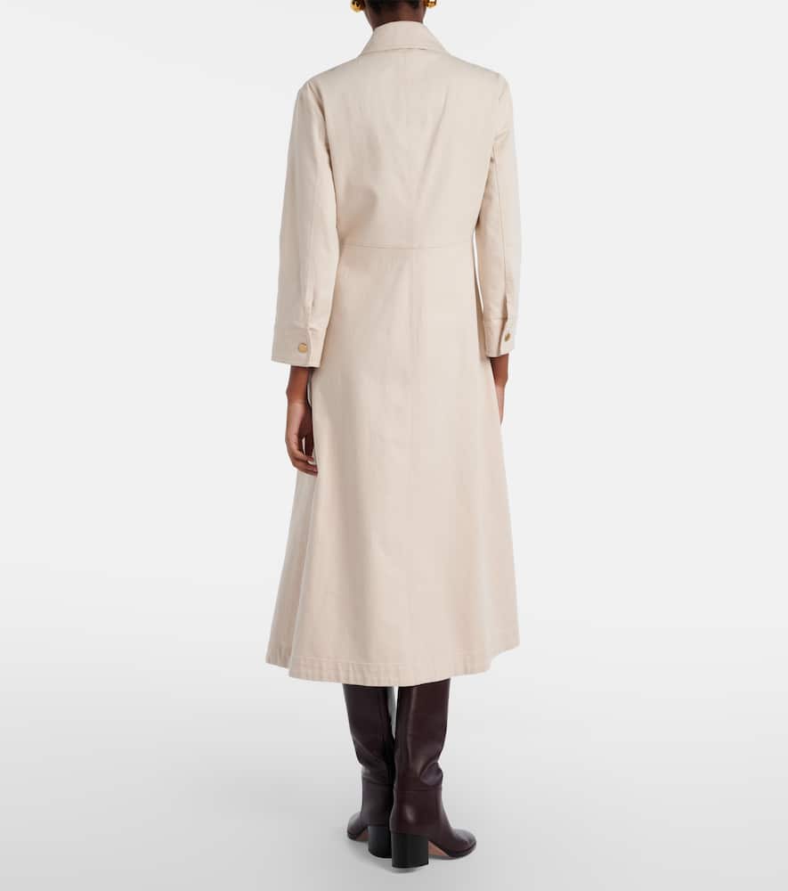 Amelia cotton shirt dress