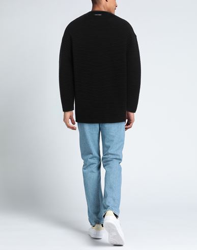 State Of Order Man Sweater Black Size M Merino Wool
