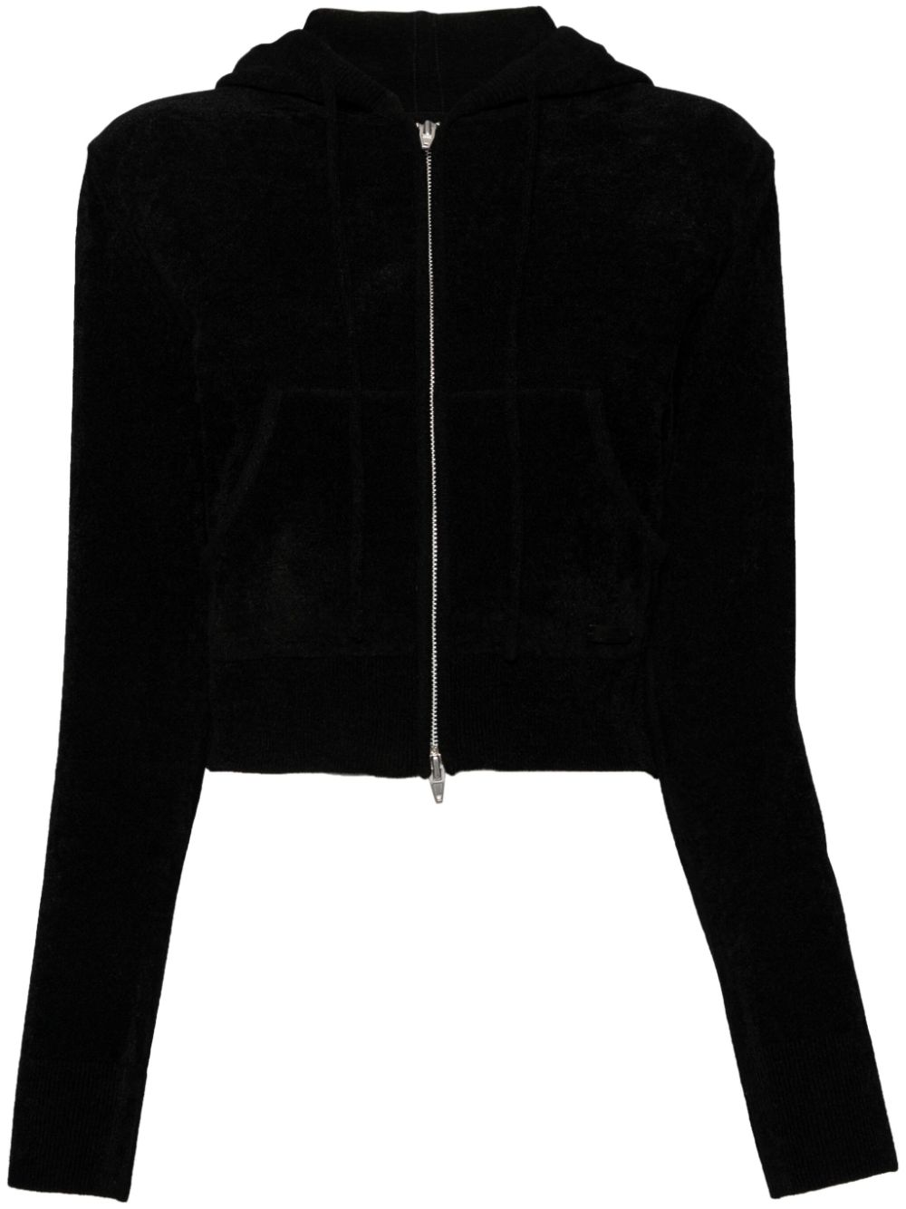 Zip up hoodie - Black