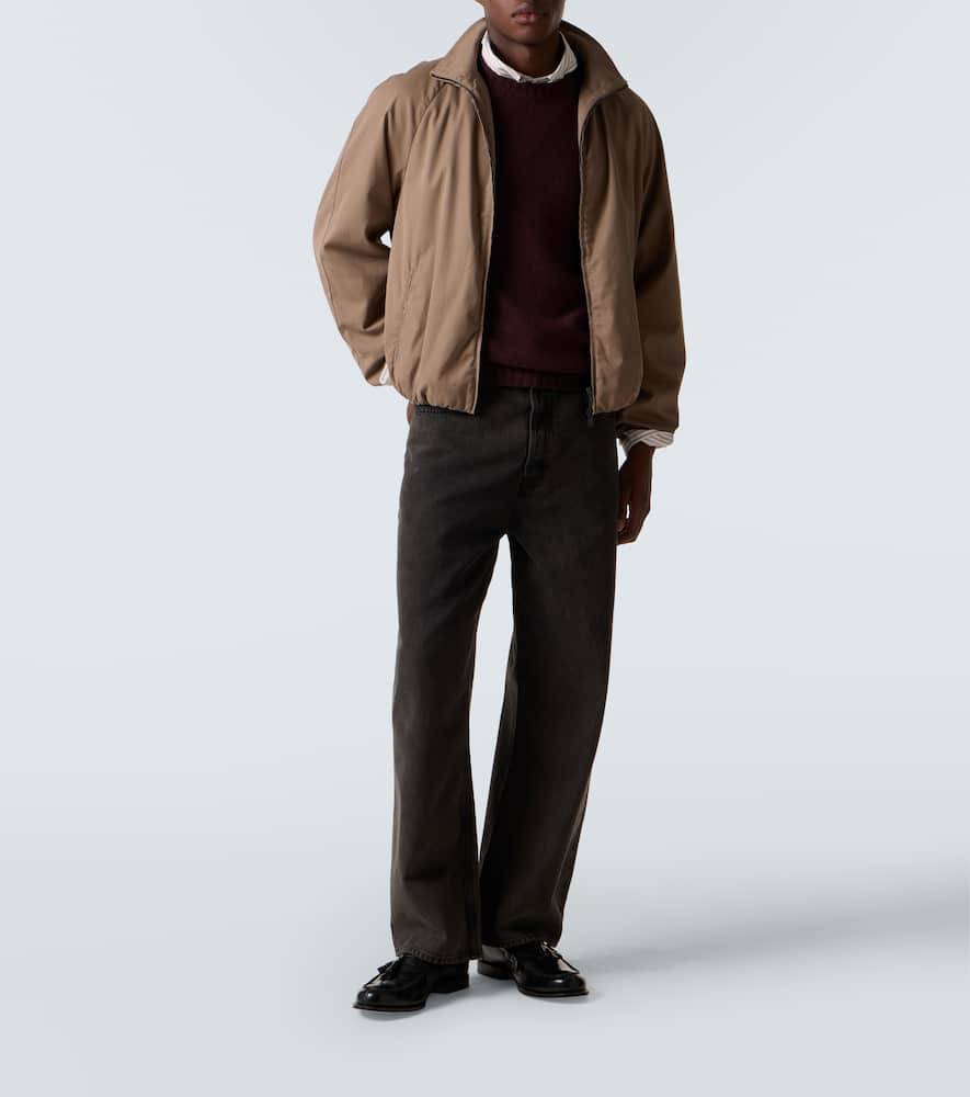 Baggy Jean high-rise straight jeans