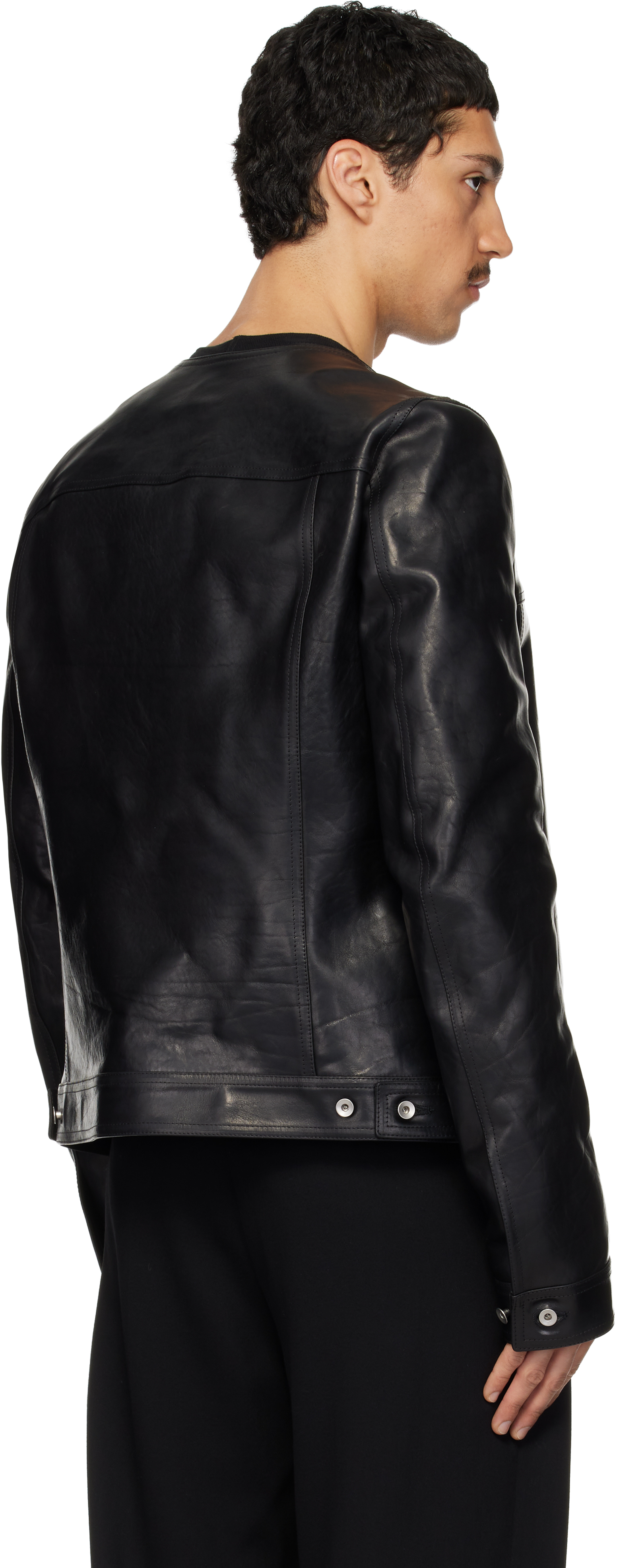 Black Temple Work Jacket