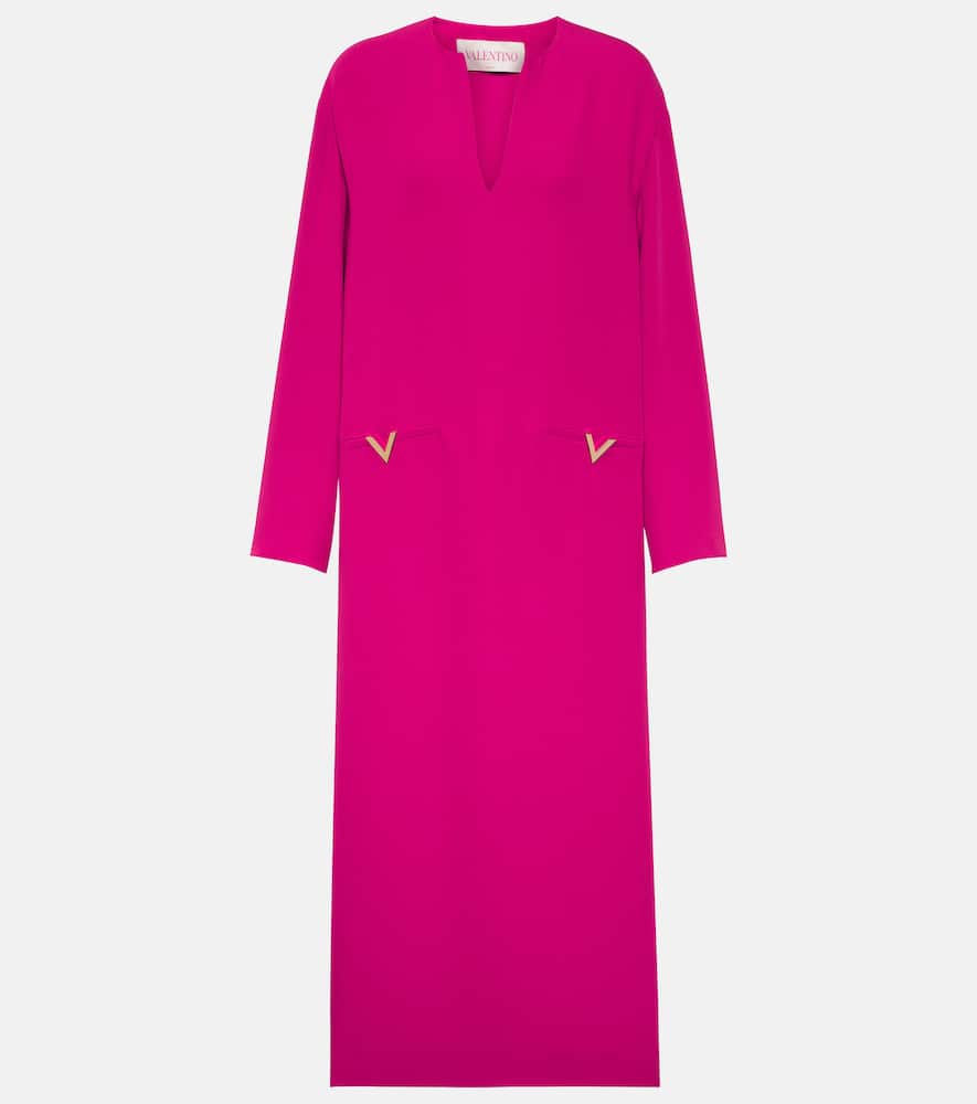 VGold silk kaftan