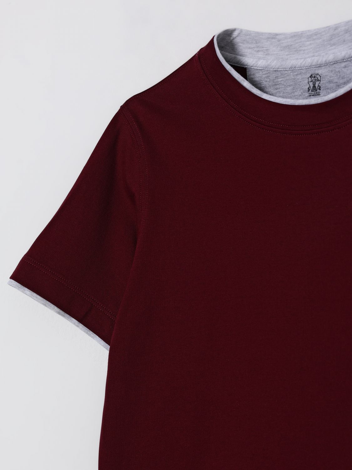 T-Shirt Kids color Burgundy