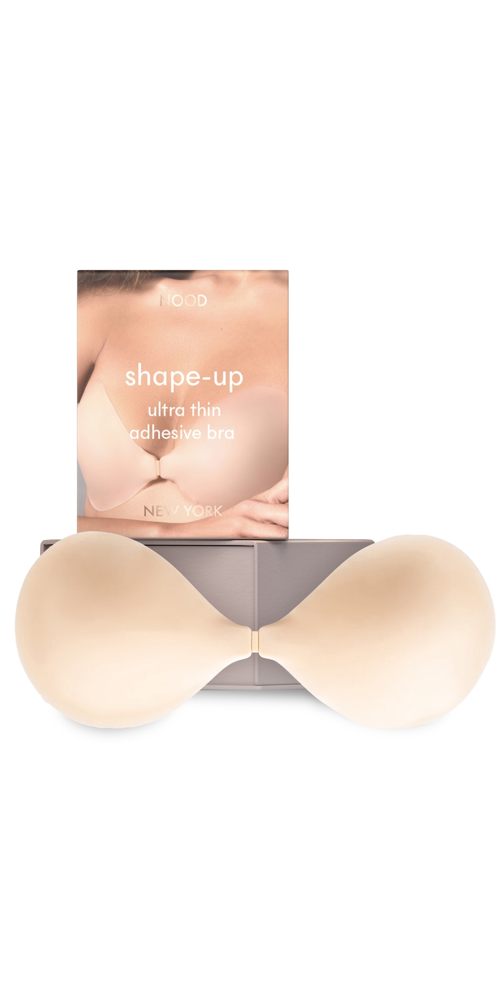 Shape Up Silicone Adhesive Reusable Bra No.3 Buff A