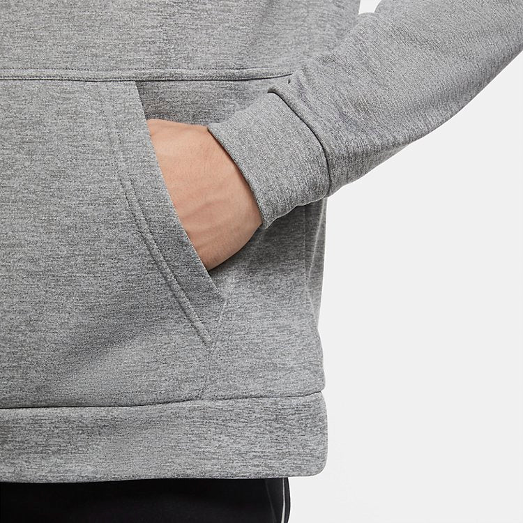 Therma Pullover Swoosh Training Hoodie 'Dark Grey Heather'