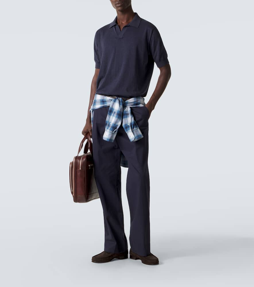 Cotton polo shirt