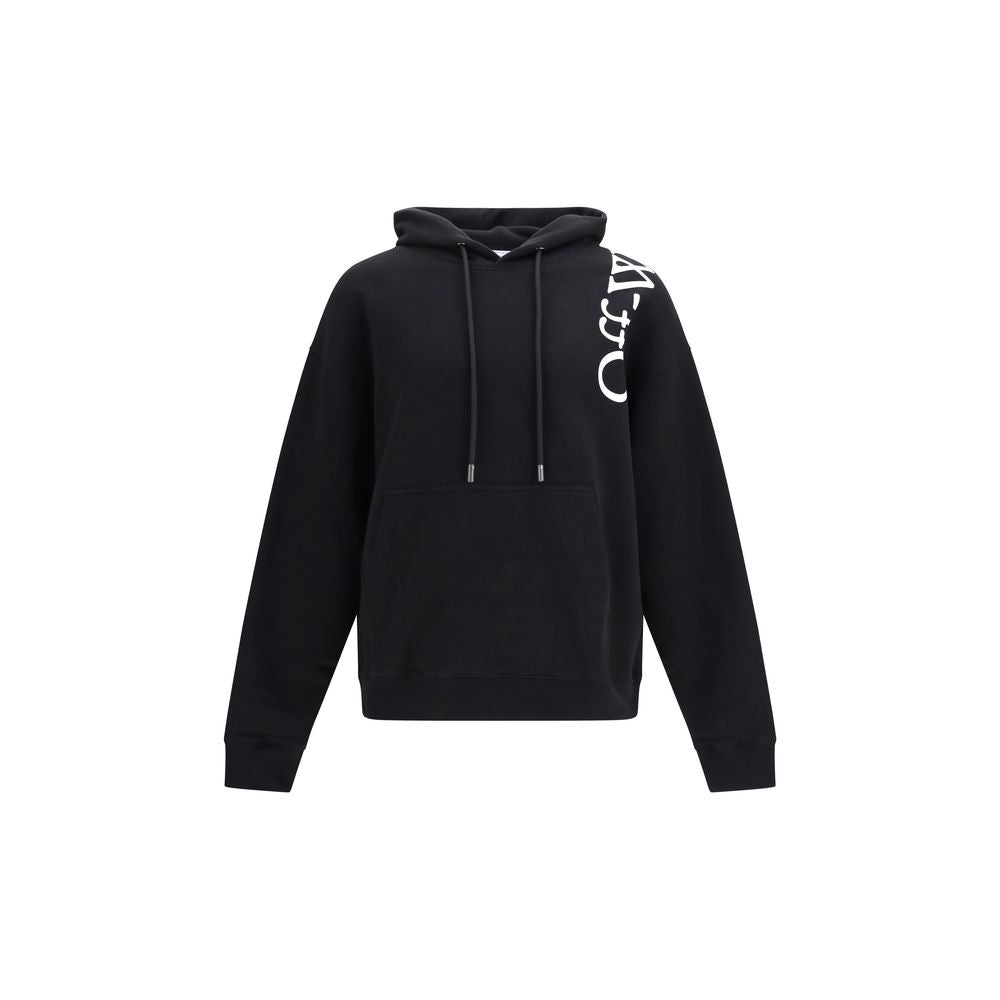 Vertical Bookish Hoodie — Black