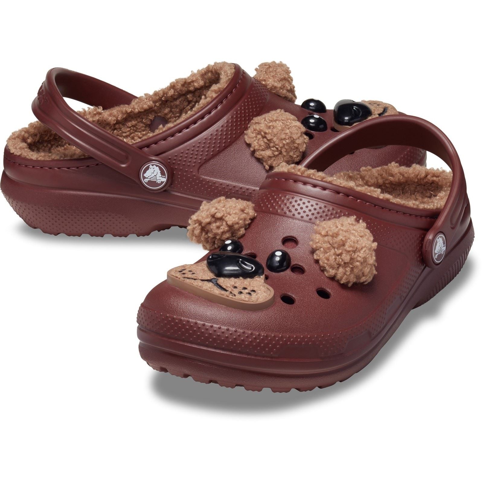 Crocs Classic Lined Fun Lab Synthetic Bear Clog