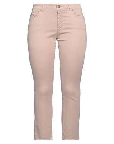 Seductive Woman Pants Beige Size 12 Lyocell, Modal, Cotton, Elastomultiester, Elastane