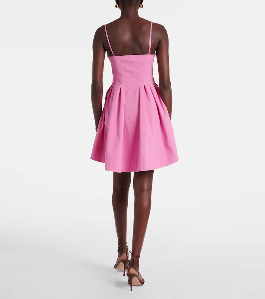 Kitt cotton-blend minidress