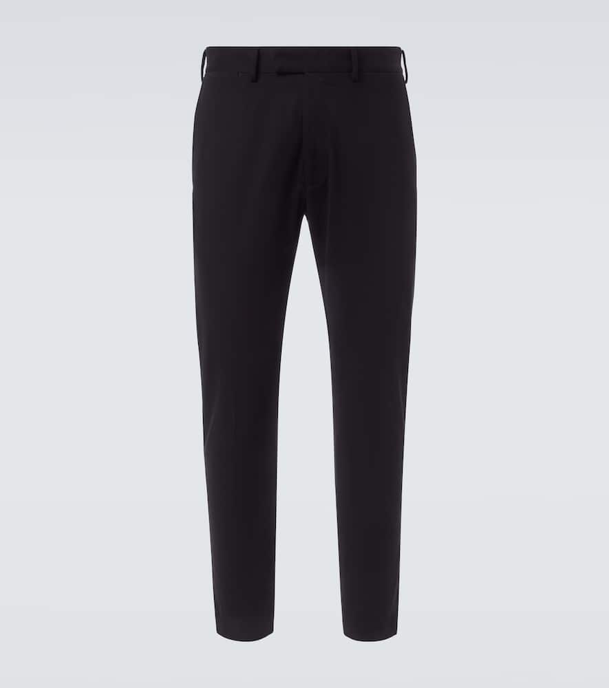 Cotton straight pants