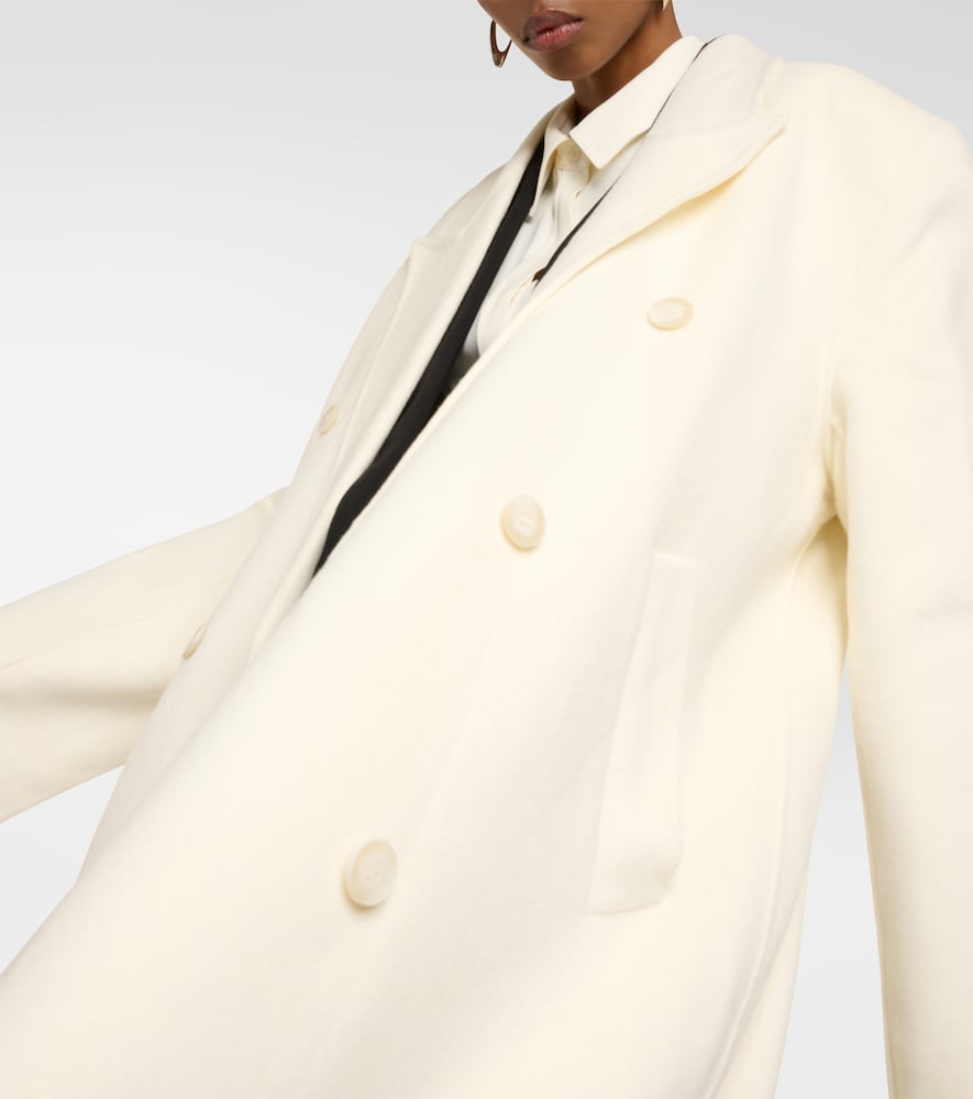 Gaia oversized wool-blend coat
