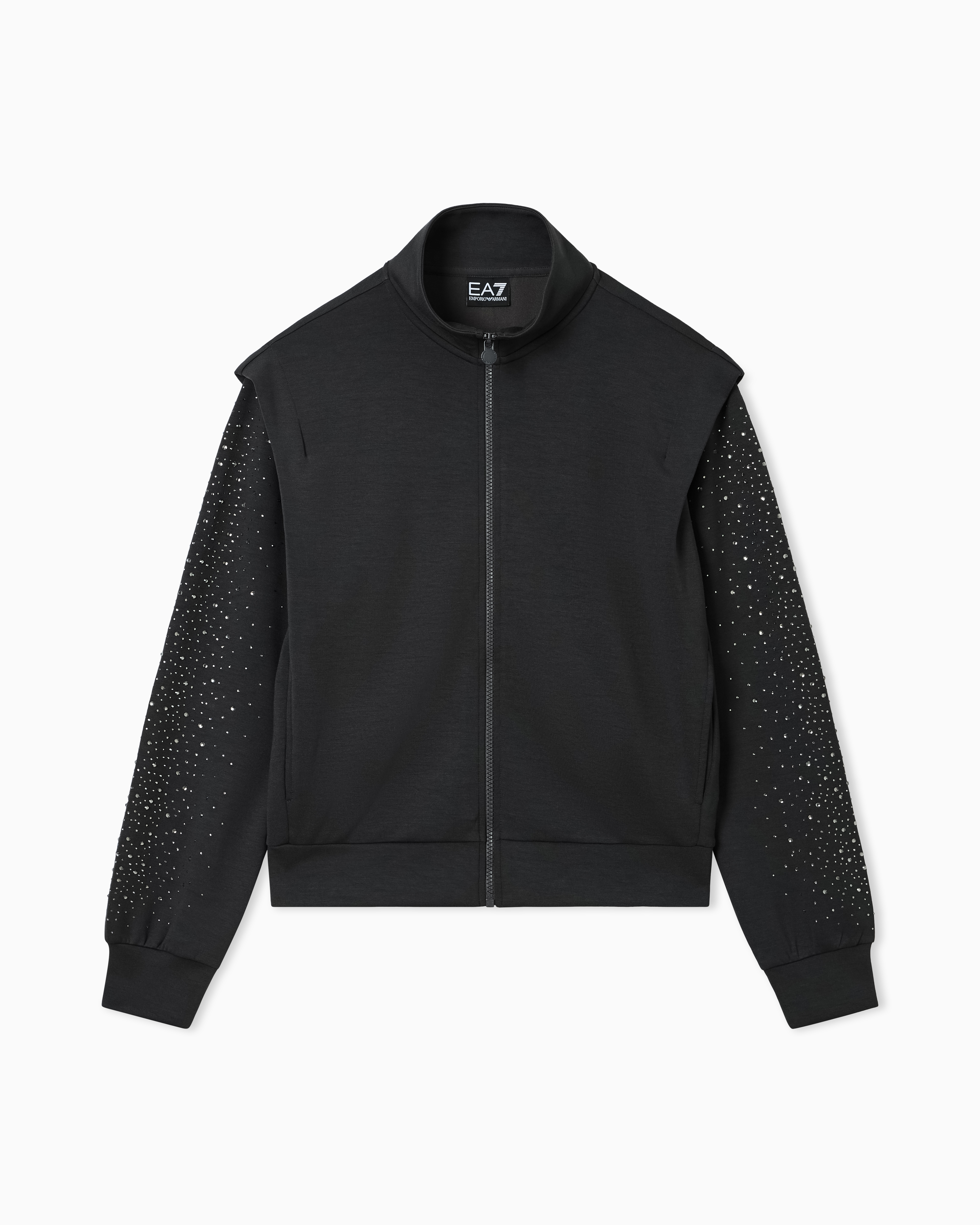 Precious sweatshirt in a modal-blend interlock