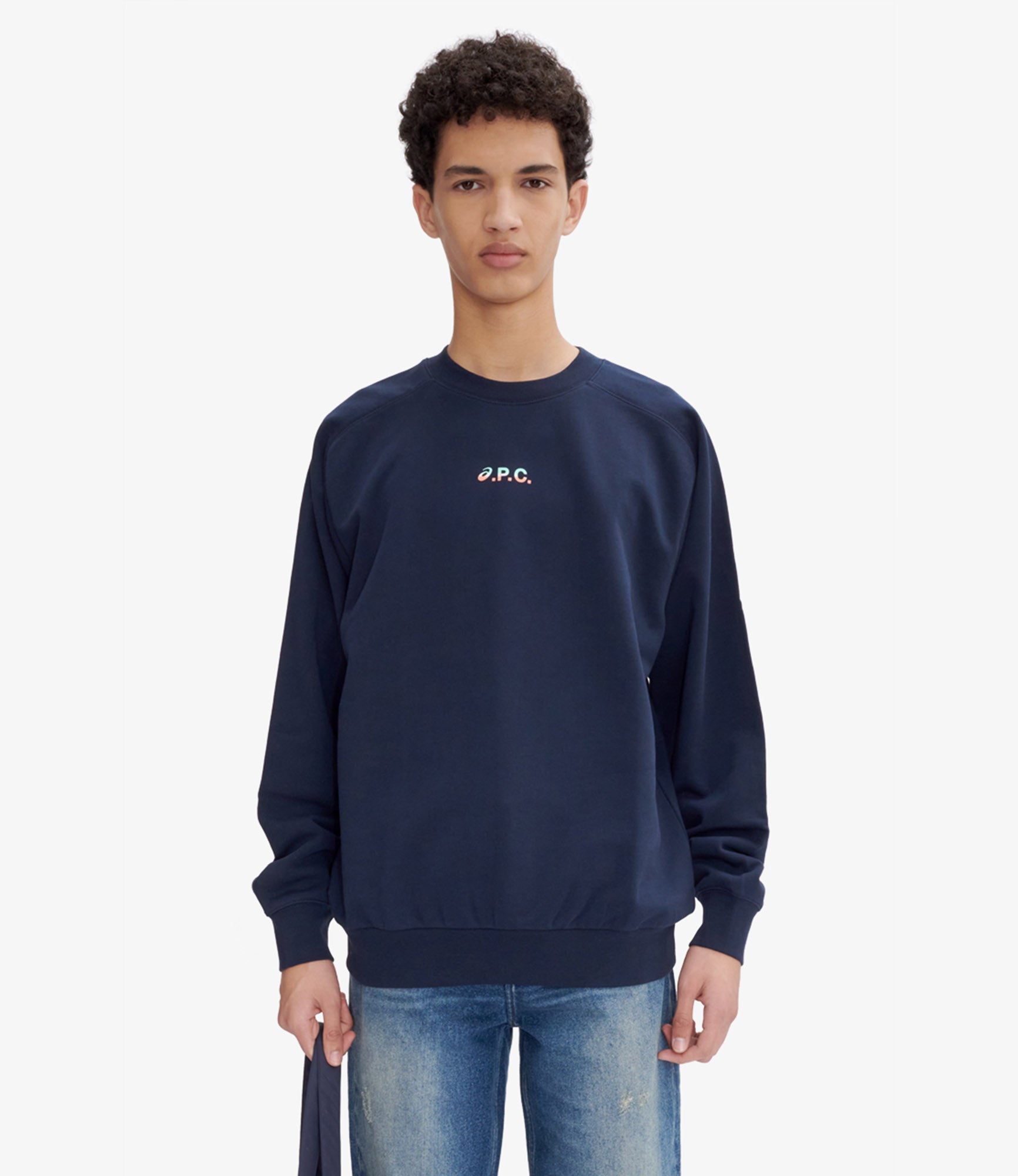 Lake sweatshirt IAK - Dark navy blue