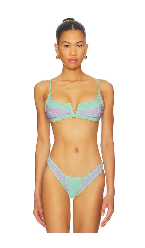 FAE Gypsy Bikini Top in Purple. - L also in M
