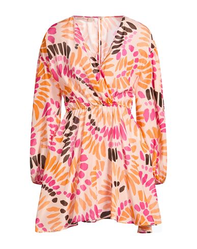 Woman Mini dress Light pink Size 2 Silk