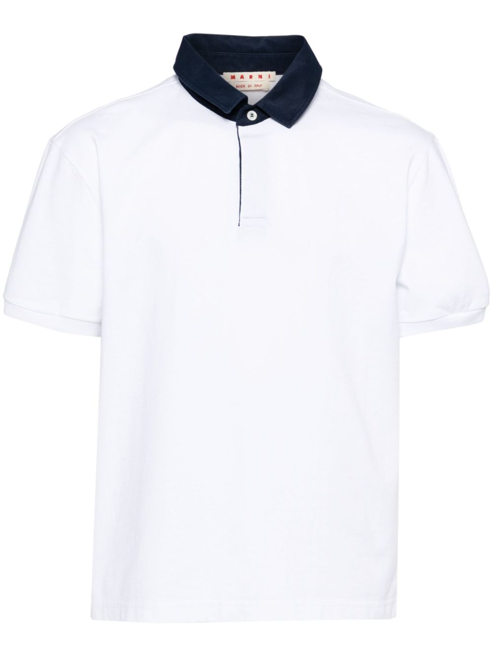 Short sleeves polo shirt - White