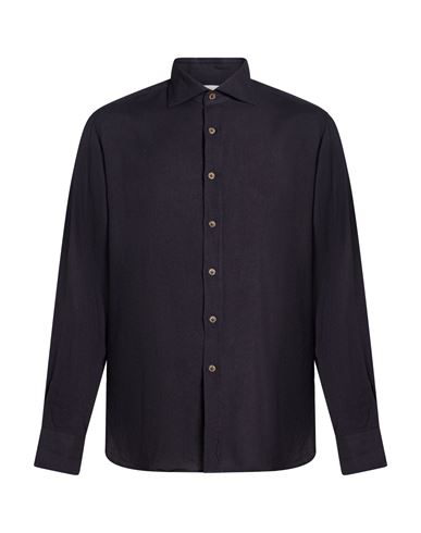 Man Shirt Midnight blue Size 15 ½ Modal, Wool