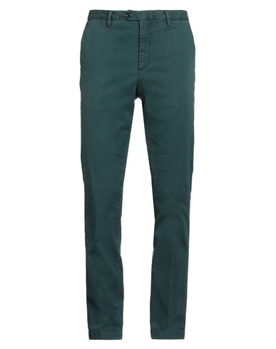 Man Pants Deep teal Size 34 Cotton, Elastane