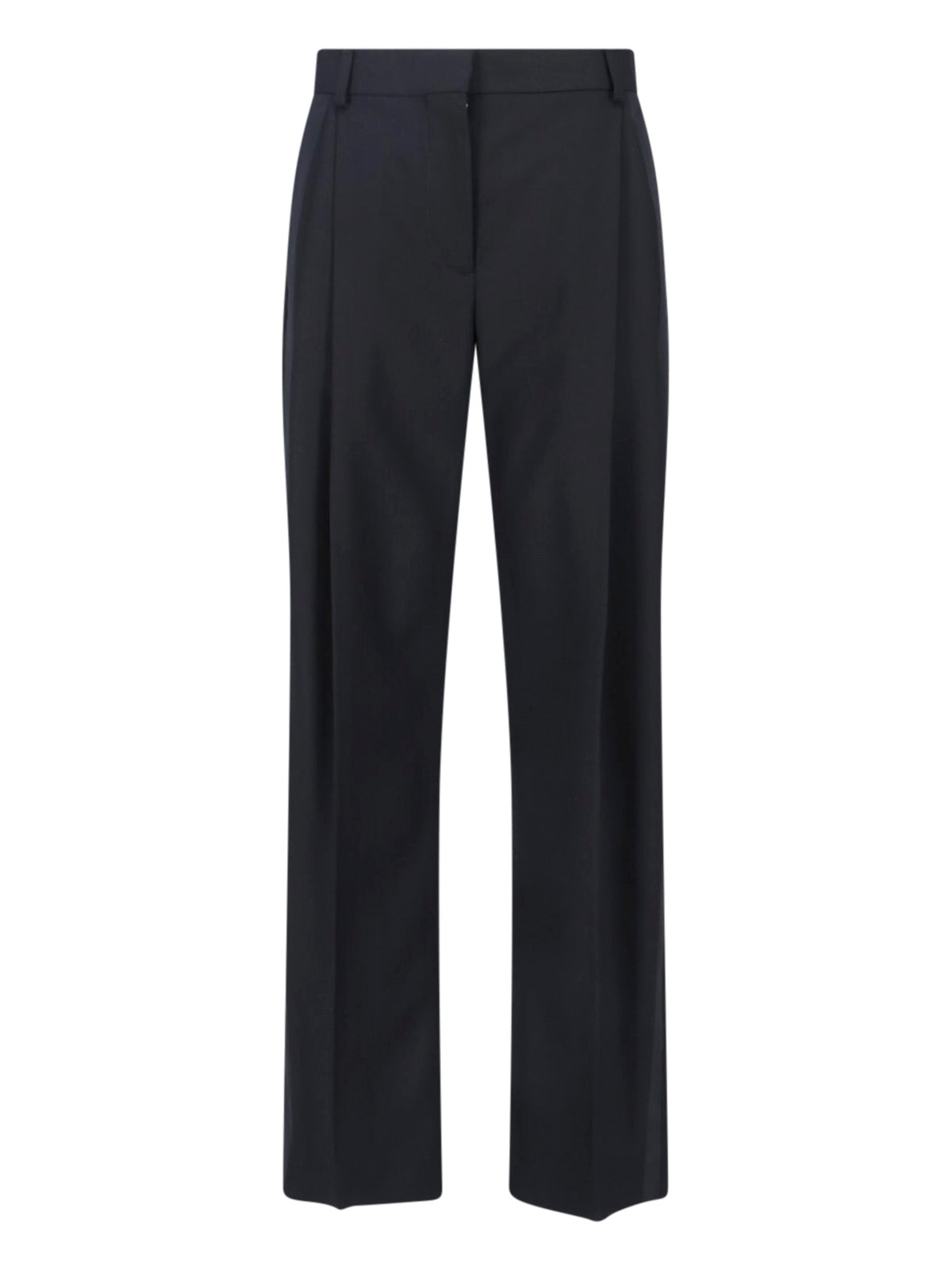 Tailored Wool Blend Trousers for Women
