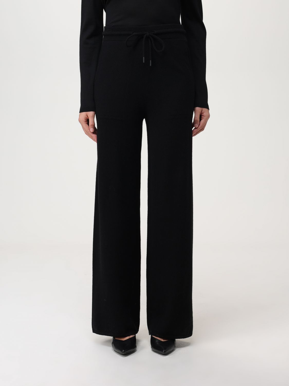 Wool and cashmere pants